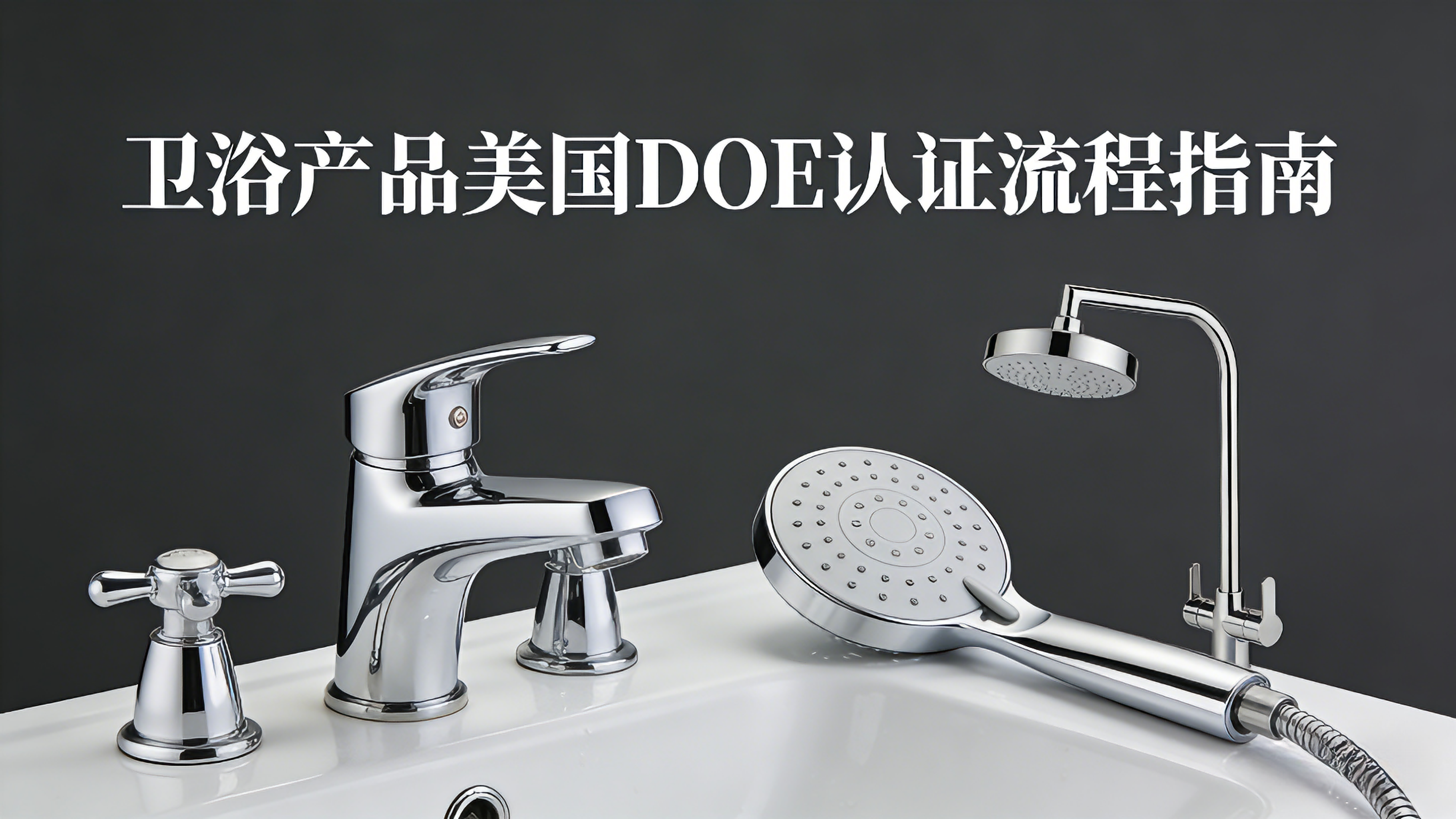 水龙头、淋浴头等卫浴产品美国DOE认证流程指南(图1) 水龙头、淋浴头等卫浴产品美国DOE认证流程指南(图1)